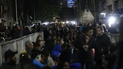San Cayetano: miles de personas piden por trabajo en medio de la crisis San Cayetano: miles de personas piden por trabajo en medio de la crisis