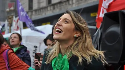 Castañeira: “Me van a votar porque soy mujer, no me vendo y no me callo” Castañeira: “Me van a votar porque soy mujer, no me vendo y no me callo”