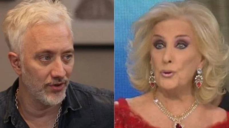 Andy Kusnetzoff planea destrozar a Mirtha que lleva una mesa macrista