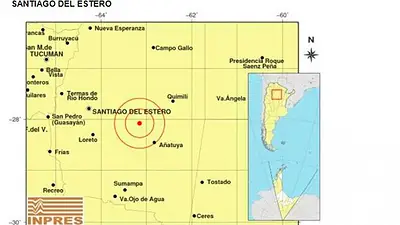 Elecciones 2019: en plena PASO hubo un sismo en Santiago del Estero Elecciones 2019: en plena PASO hubo un sismo en Santiago del Estero