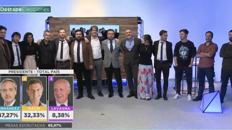 Elecciones 2019: así fue la mega cobertura de El Destape para las PASO