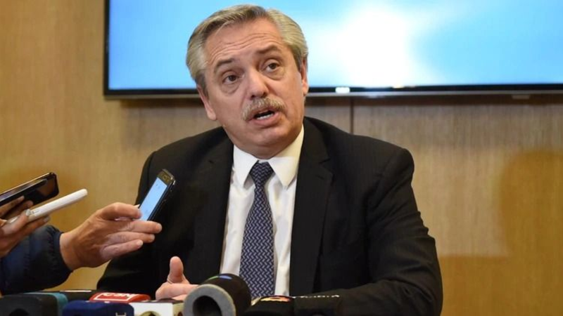 El mensaje de Alberto Fernández por la muerte del intendente de Henderson