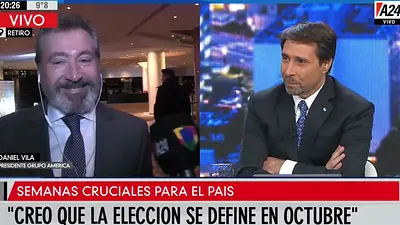 Elecciones 2019: la dura crítica de Daniel Vila a Mauricio Macri frente a Eduardo Feinmann Elecciones 2019: la dura crítica de Daniel Vila a Mauricio Macri frente a Eduardo Feinmann
