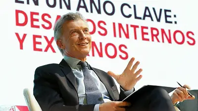 Mauricio Macri, sobre los impuestos: "Nos obligan a hacer cosas fuera de la ley" Mauricio Macri, sobre los impuestos: "Nos obligan a hacer cosas fuera de la ley"