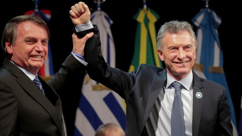 Jair Bolsonaro amenazó con echar a la Argentina del Mercosur si gana Alberto Fernández