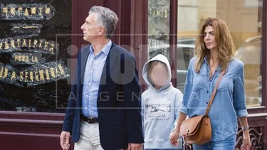 Las fotos de la huida de Mauricio Macri en Francia