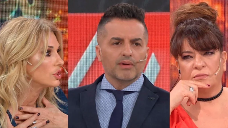 Ángel de Brito apagó el micrófono de Yanina Latorre y Andrea Taboada por insultarse al aire