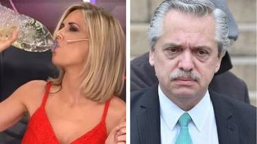 Viviana Canosa desafió a Alberto con un violento mensaje