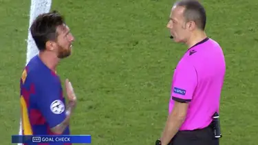 Error del VAR: la insólita mano que le anuló un gol a Messi