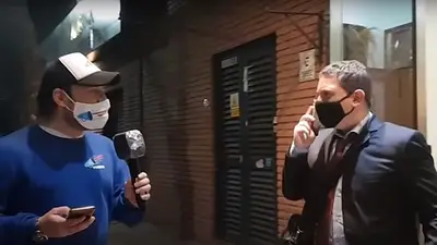 El lamentable gesto de Jonatan Viale a Ezequiel Guazzora El lamentable gesto de Jonatan Viale a Ezequiel Guazzora