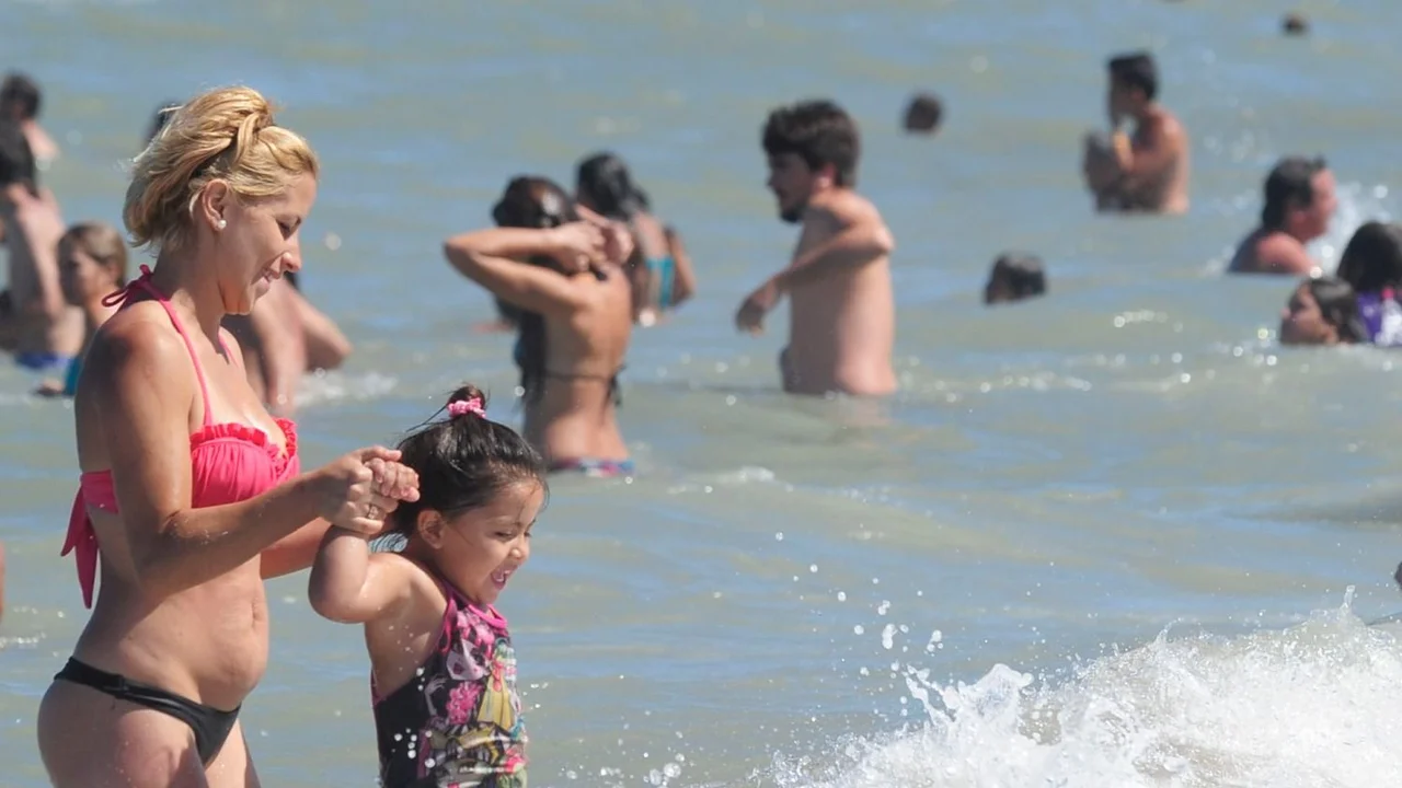 Mar del Plata en el verano 2022
