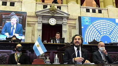 Cafiero en el Congreso Cafiero en el Congreso