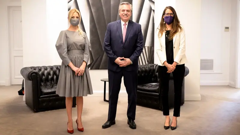 Fabiola Yañez se reunió con Gomez Alcorta por el trabajo no remunerado de las mujeres rurales 