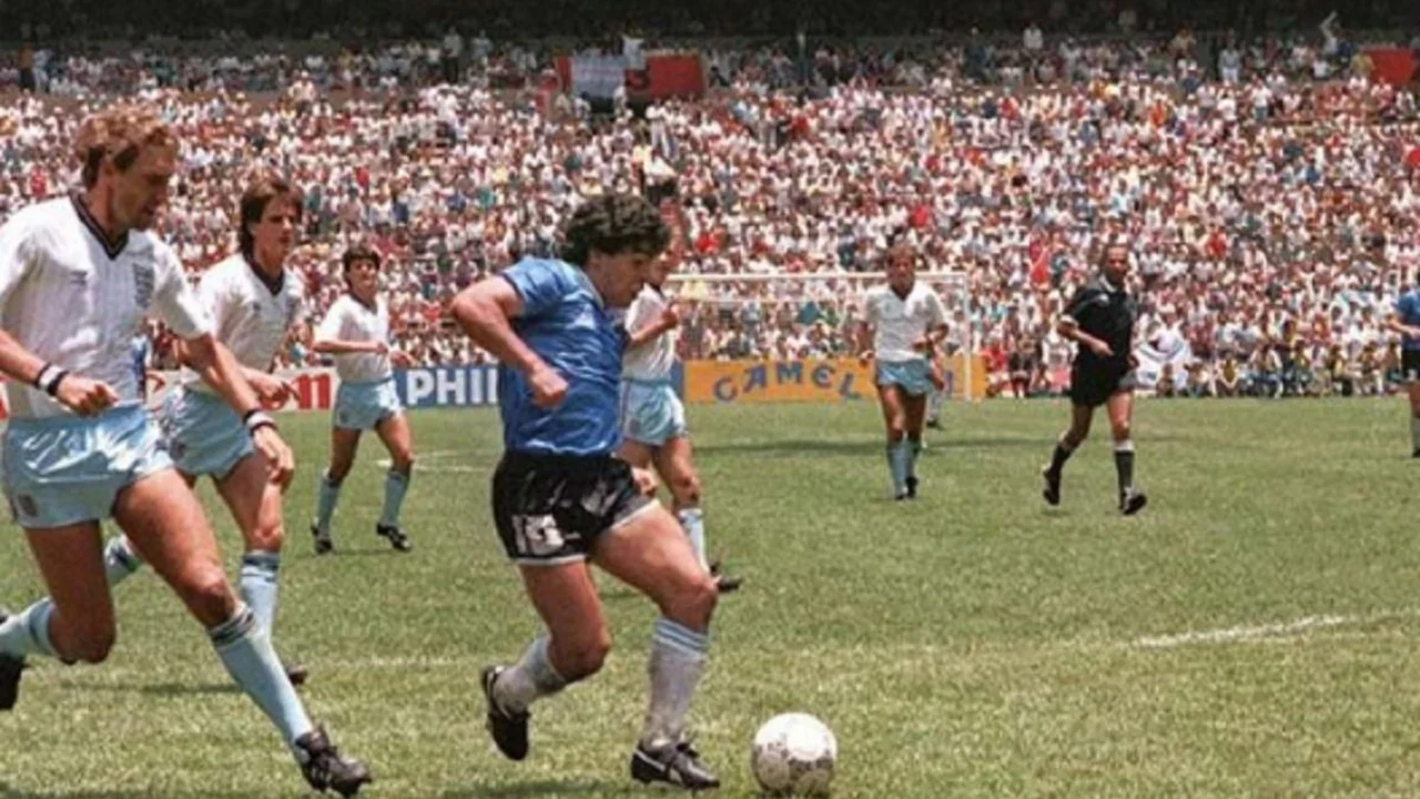 El recuerdo del gol de Diego Maradona a los ingleses