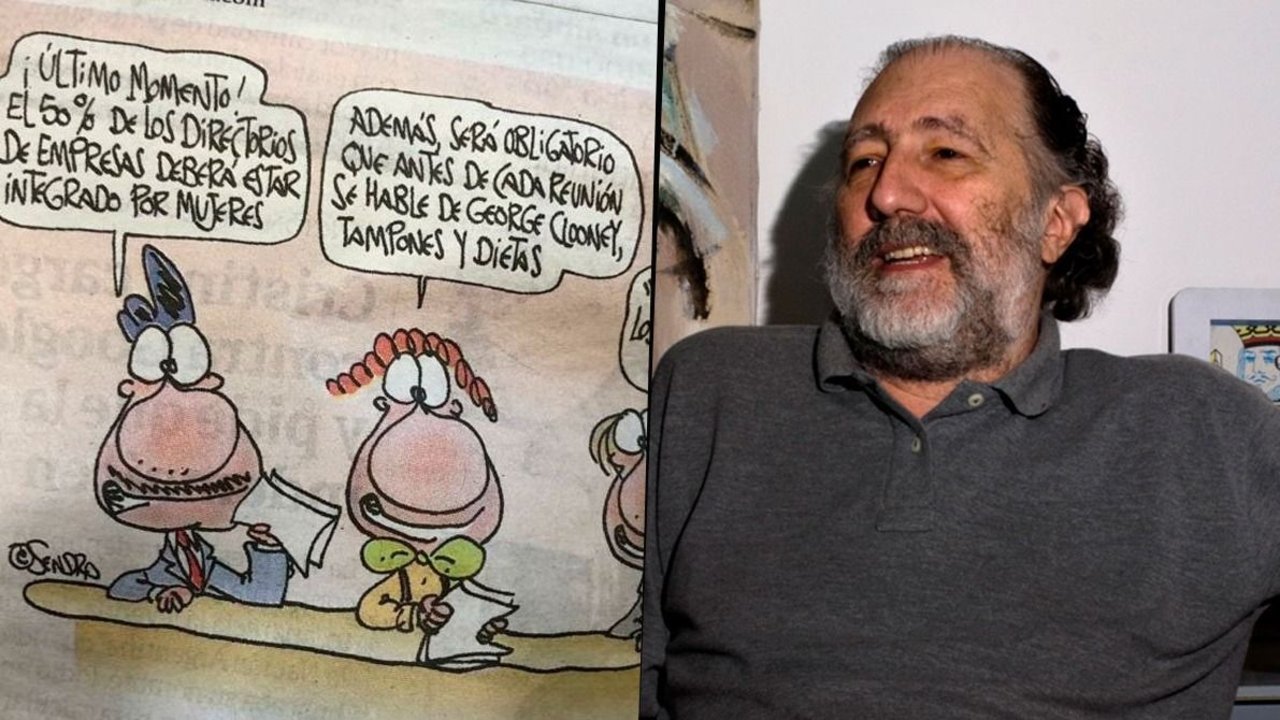 Patético descargo de Sendra luego de hacer un chiste machista en Diario Clarín.