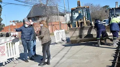 Tigre avanza con obras en plena pandemia Tigre avanza con obras en plena pandemia