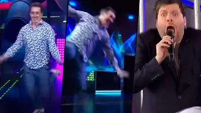 Rodrigo Vagoneta: accidente y papelón al aire en el programa de Guido Kaczka Rodrigo Vagoneta: accidente y papelón al aire en el programa de Guido Kaczka