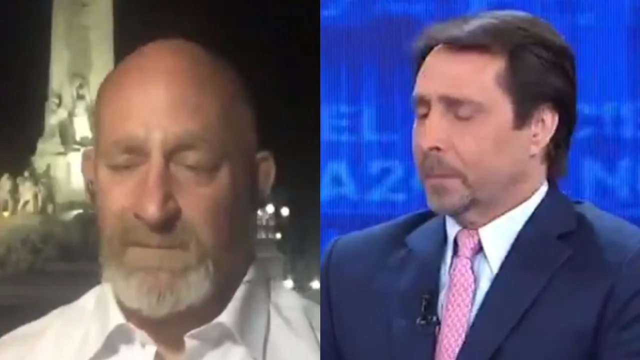 En conversación con Feinmann, Christian Martin lloró en vivo por la llegada de la vacuna