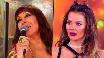 La pregunta íntima de Moria Casán a Karina Jelinek La pregunta íntima de Moria Casán a Karina Jelinek
