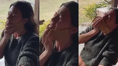 No lo soportó: la reacción de Sofía "Jujuy" Jimenez al hacerse el hisopado No lo soportó: la reacción de Sofía "Jujuy" Jimenez al hacerse el hisopado