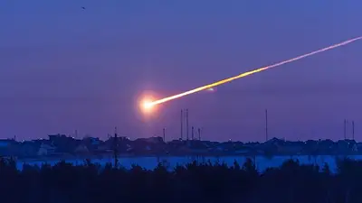Una lluvia de estrellas del cometa Halley podrá ser vista en Argentina Una lluvia de estrellas del cometa Halley podrá ser vista en Argentina
