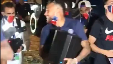 PSG festejó el pase a la final de la Champions a pura cumbia argentina