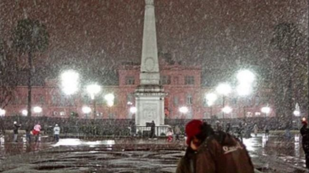 Cuándo va a volver a nevar en Buenos Aires.