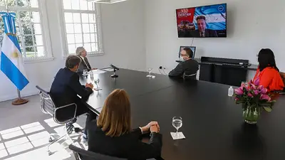 La automotriz Nissan le presentó a Alberto Fernández una inversión millonaria en el país La automotriz Nissan le presentó a Alberto Fernández una inversión millonaria en el país