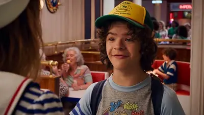 "Dustin Henderson", de Stranger Things a delivery de comidas "Dustin Henderson", de Stranger Things a delivery de comidas