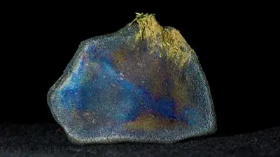 Cómo es el meteorito arcoíris que impactó en la Tierra y puede tener los pilares de la vida Cómo es el meteorito arcoíris que impactó en la Tierra y puede tener los pilares de la vida