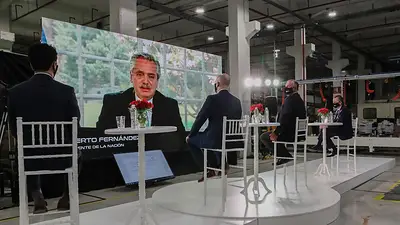 Alberto Fernández y la postpandemia: “Nuestros objetivos son el trabajo y la producción” Alberto Fernández y la postpandemia: “Nuestros objetivos son el trabajo y la producción”