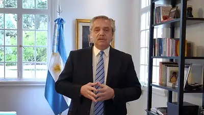 Video: Alberto Fernández pidió a los recuperados del coronavirus que donen plasma Video: Alberto Fernández pidió a los recuperados del coronavirus que donen plasma