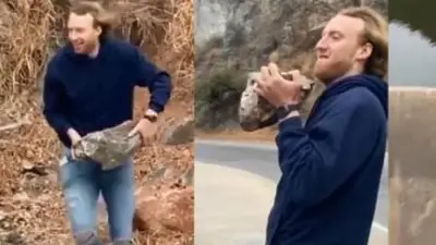 Detienen joven cordobés que lanzó una roca al embudo del San Roque Detienen joven cordobés que lanzó una roca al embudo del San Roque