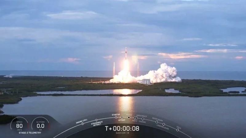 Así fue el lanzamiento del Saocom 1B, un nuevo satélite argentino