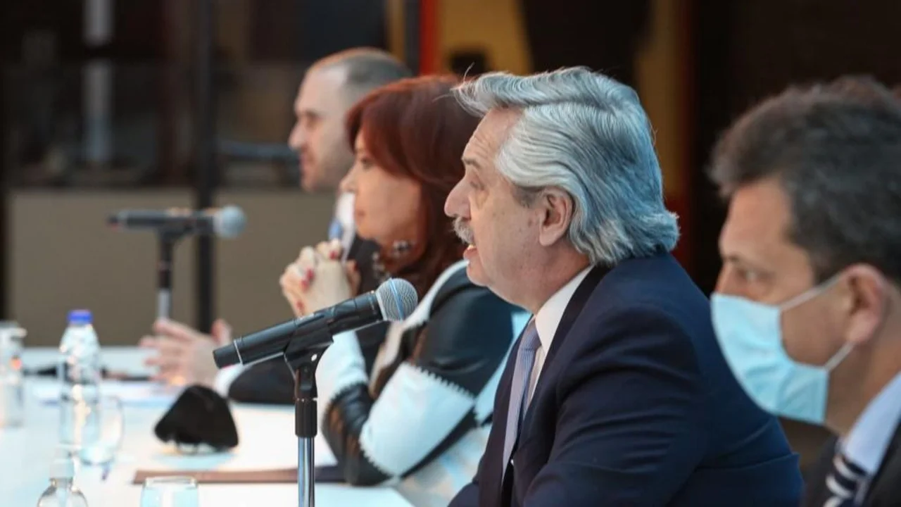 Alberto Fernández y Cristina Kirchner 