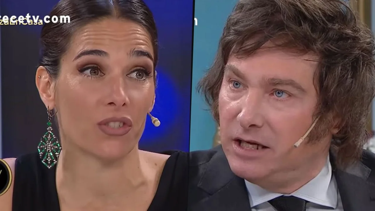Juana Viale y Javier Milei se cruzaron de manera picante en La Noche de Mirtha Legrand