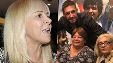 La dura advertencia de Claudia, Dalma y Gianinna a las hermanas de Maradona