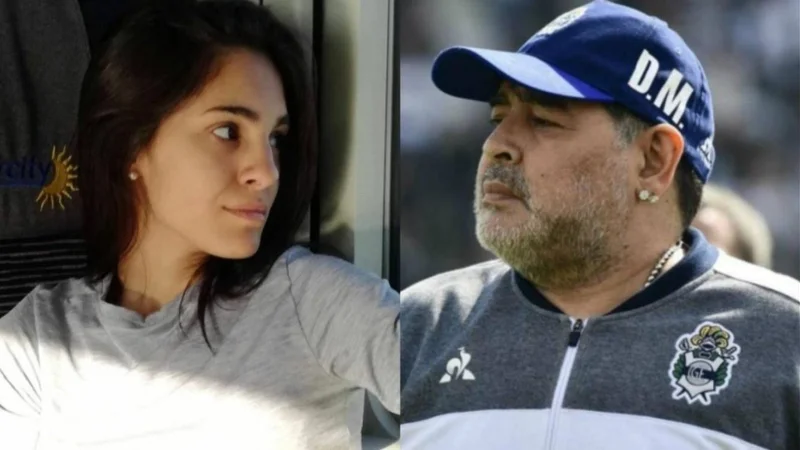 Diego Maradona, Magalí Gil, ADN, hija