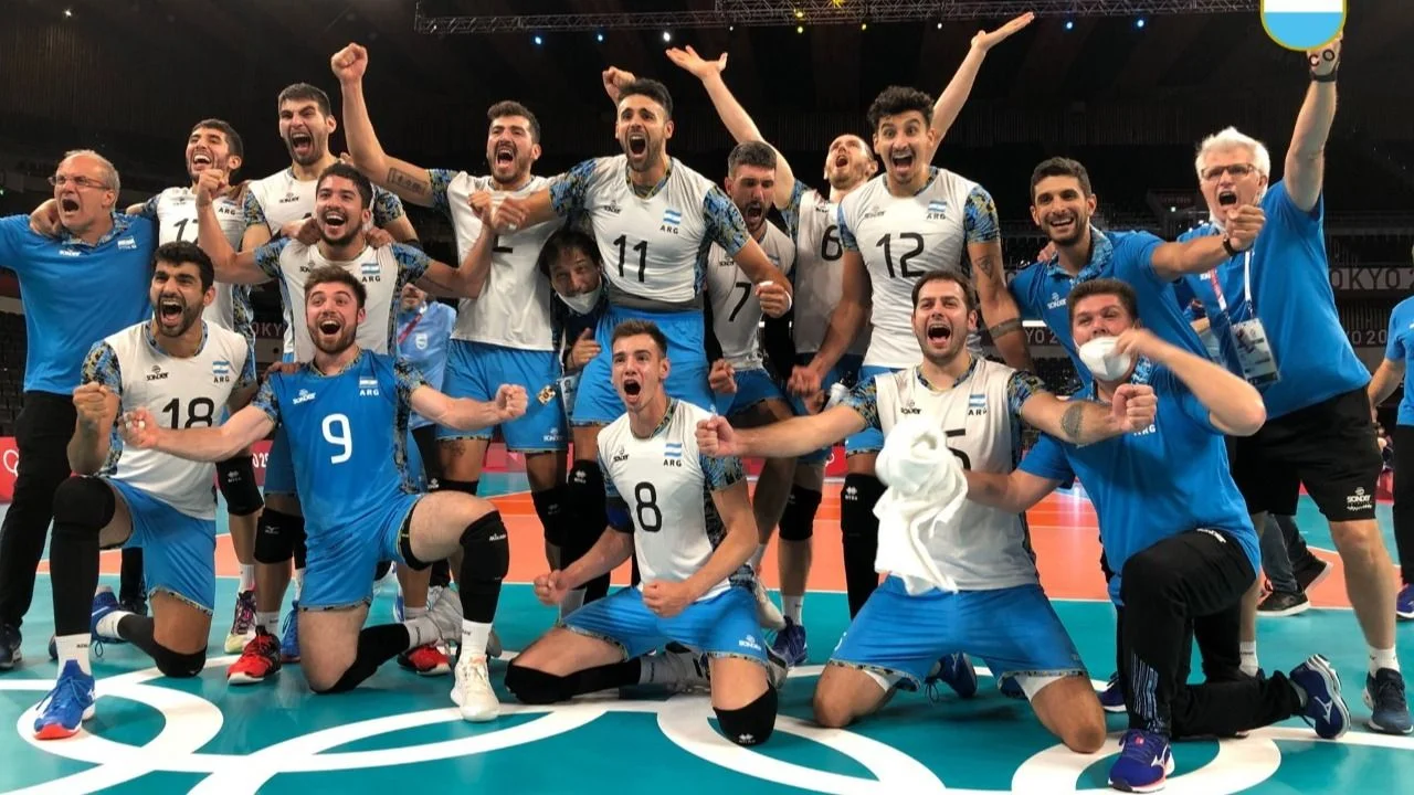 El vóley de Argentina clasificó a las semifinales de los Juegos Olímpicos de Tokio 2020