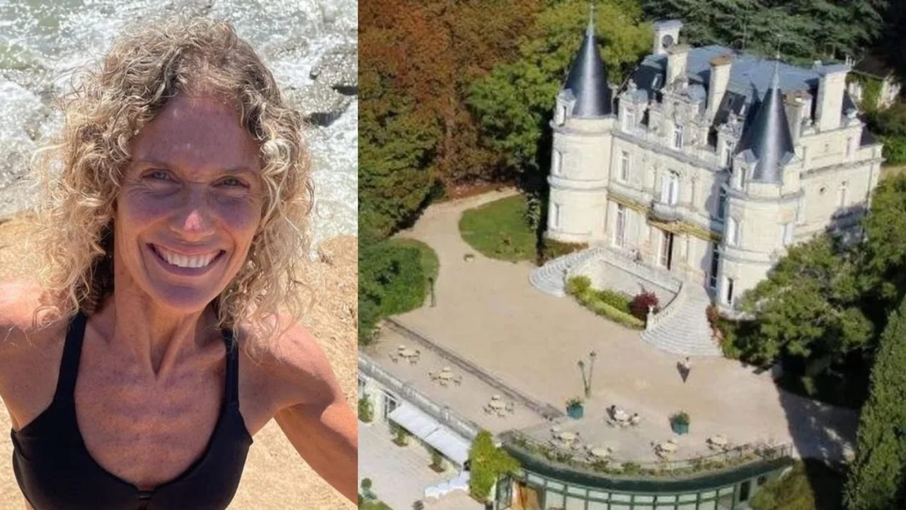 Maru Botana varada Castillo en Francia