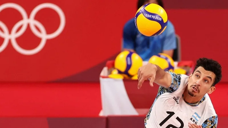 Bruno Lima Vóley Argentina Francia Juegos Olímpicos Tokio 2021