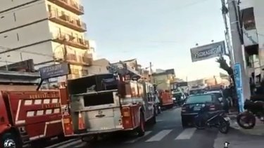 Trágico incendio en edificio de  Caseros: murieron tres bomberos