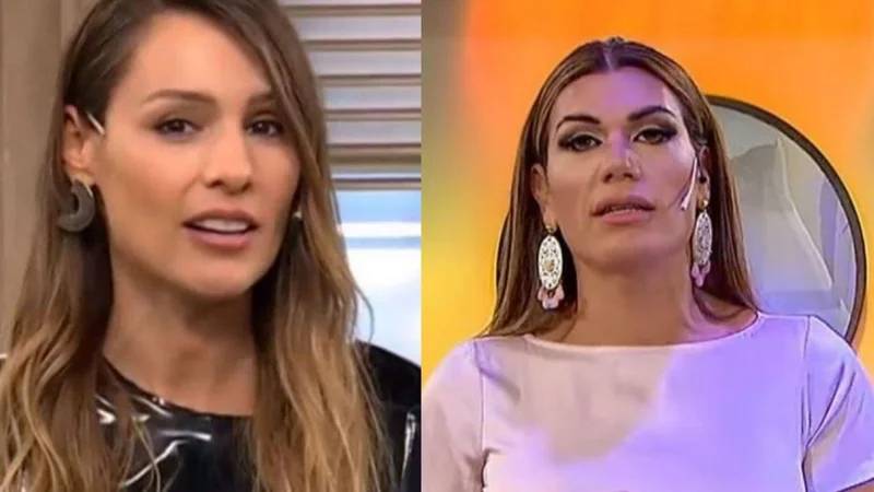 Pampita y Florencia de la V.
