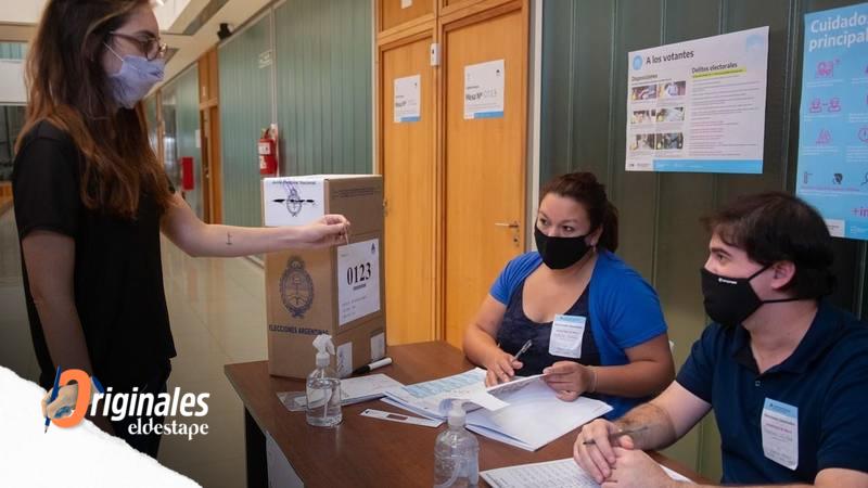 Elecciones 2021 mesa de votación 