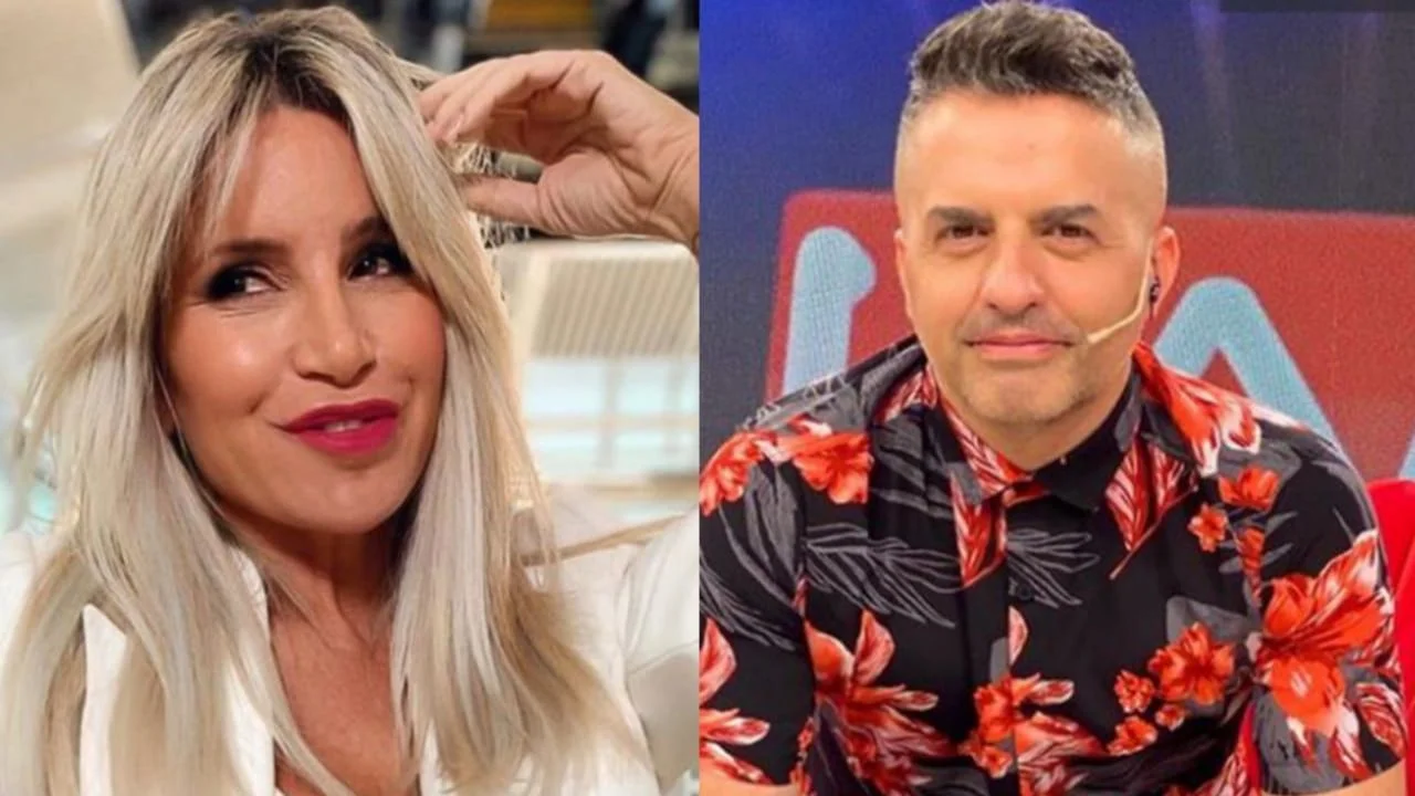 Florencia Peña y Ángel de Brito.