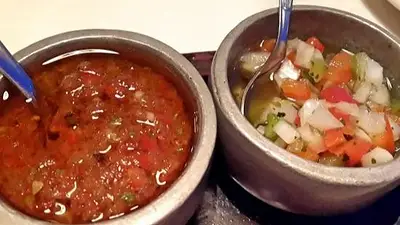 Chimichurri. Salsa criolla Chimichurri. Salsa criolla
