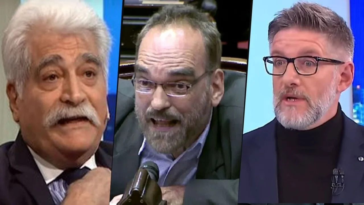 Jorge Asís, Fernando Iglesias y Luis Novaresio