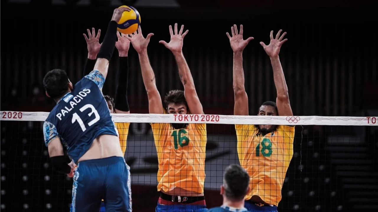 El vóley masculino de Argentina juega vs. Brasil por la medalla de bronce de los Juegos Olímpicos de Tokio 2020