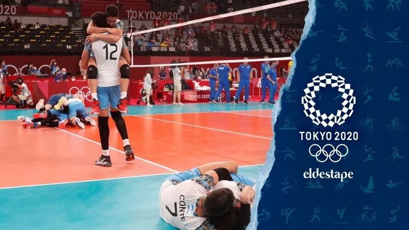 ¡Histórico! Argentina le ganó a Brasil y se quedó con el bronce olímpico en vóley