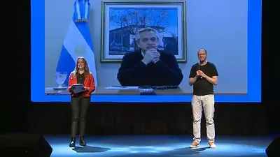 Alberto Fernández: “Ahora nos queda el tiempo del crecimiento” Alberto Fernández: “Ahora nos queda el tiempo del crecimiento”